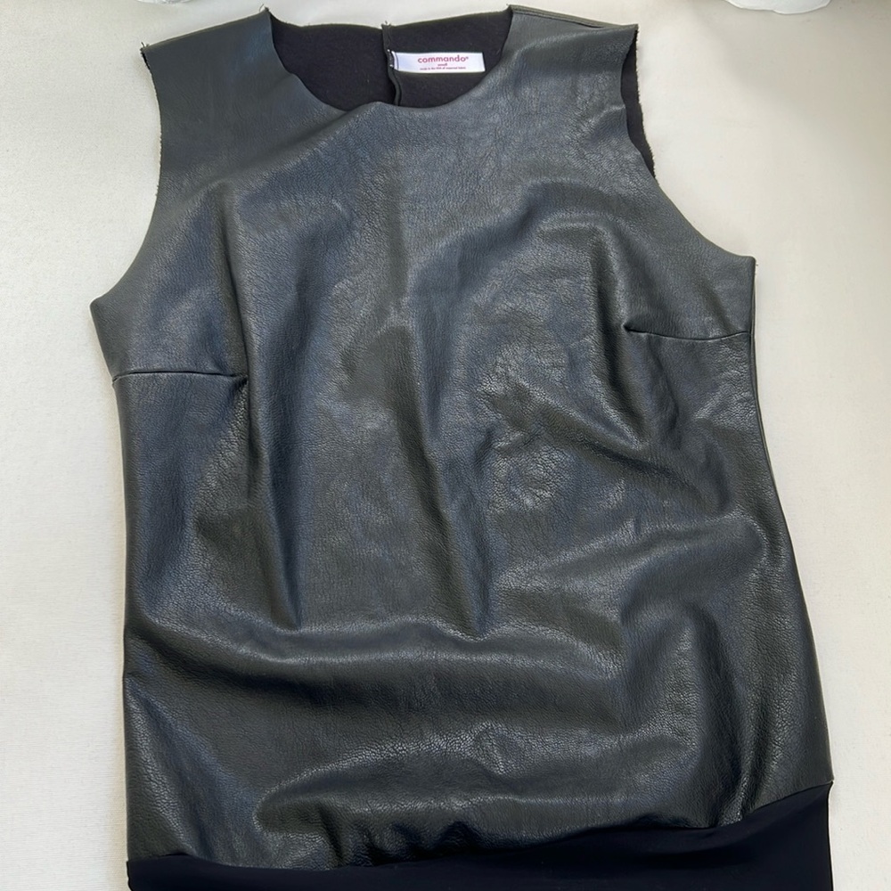 Commando, faux leather bodysuit